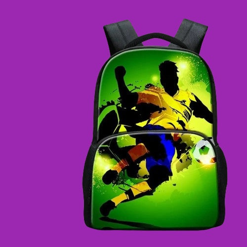 BRAZILIAN FLAG BACKPACK FOR FOOTBALL FANS