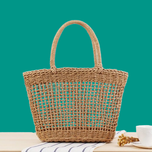 CASUAL RATTAN WOMEN HANDBAGS