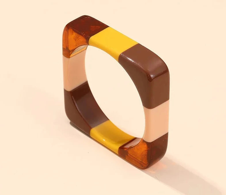 OLINDA COLORS RESIN BRACELETS