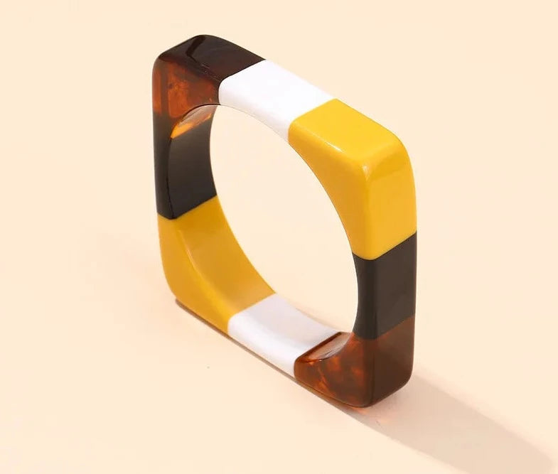 OLINDA COLORS RESIN BRACELETS