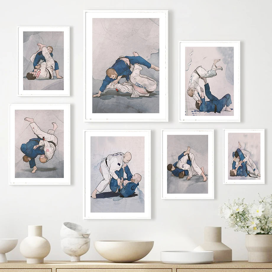 BRAZILIAN JIU JITSU POSTERS