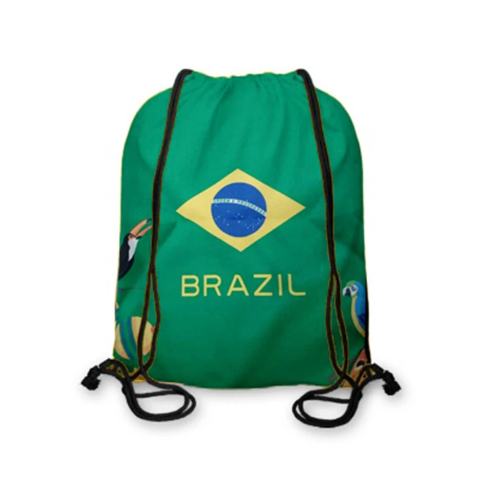 BAHIA BAG BACKPACK WITH BRAZIL FLAG
