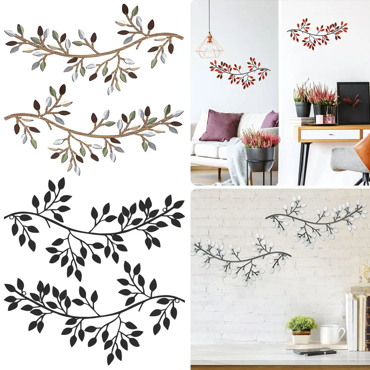 FOREST LEAVES (TWO PIECES)