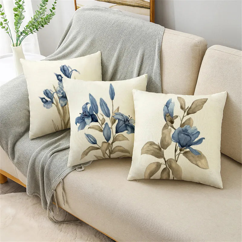 AMAZON FLOWERS CUSHION COVER