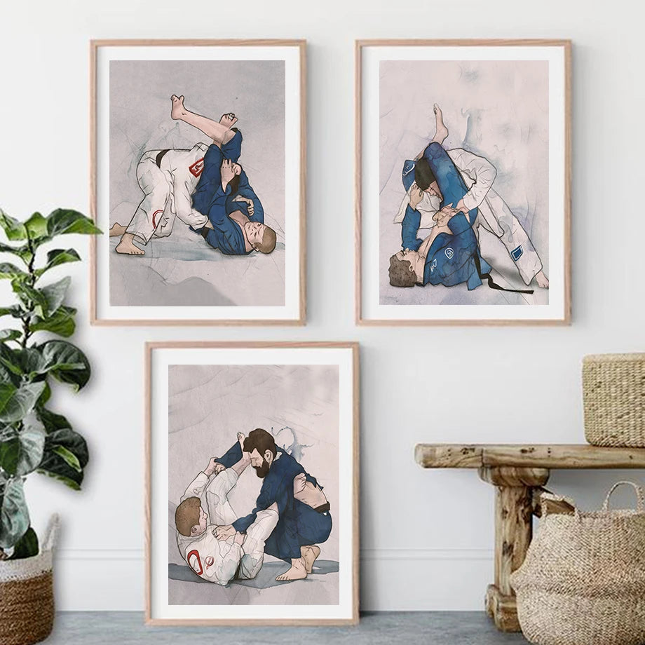 BRAZILIAN JIU JITSU POSTERS